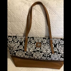 Large quilted shoulder bag by Stone Mountain